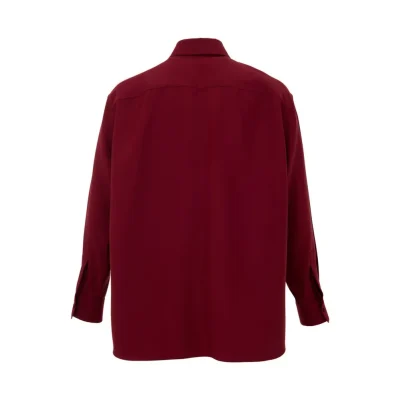 Bordeaux Wool Shirt