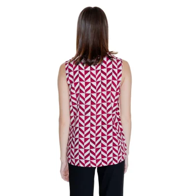 Red Viscose Tank Top