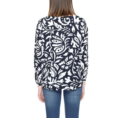 Blue Viscose Blouse