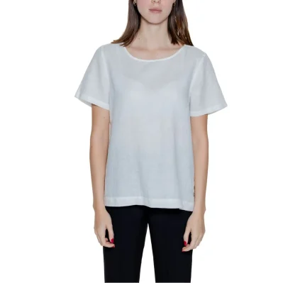 White Linen Blouse