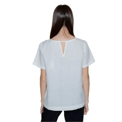 White Linen Blouse