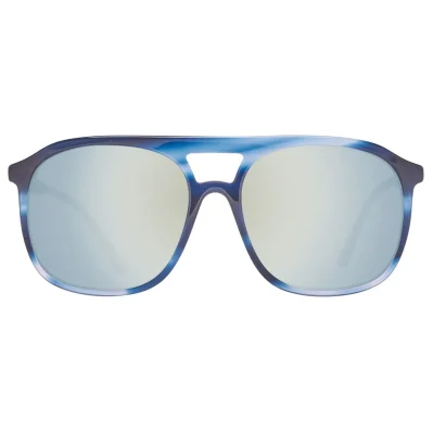 Blue Plastic Sunglasses