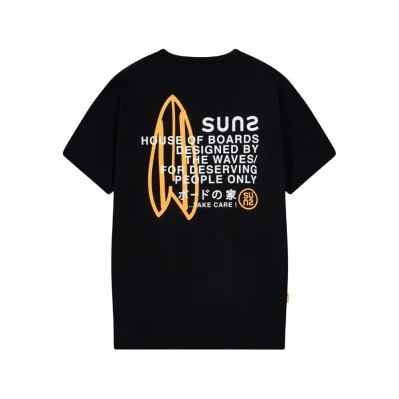 Black Cotton T-Shirt