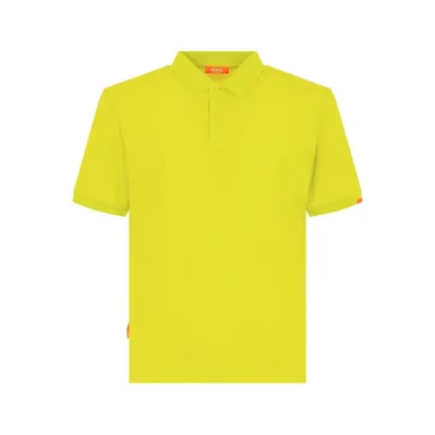 Yellow Cotton Polo Shirt