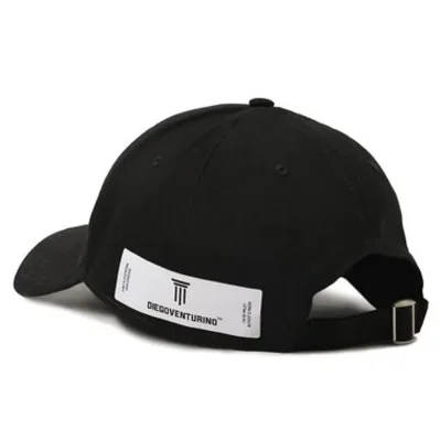 Black Cotton Hats & Cap