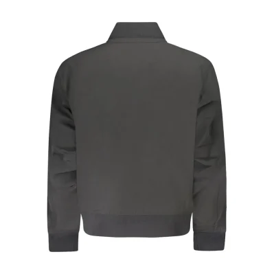 Black Polyamide Men Jacket