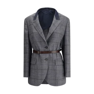 Prince of Wales pattern Blazer