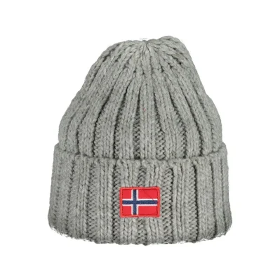 Gray Marabou Men Hat