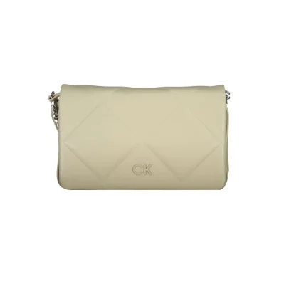 Beige Cotton Handbag
