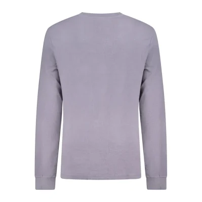 Blue Cotton Men Sweater
