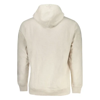 Beige Cotton Men Sweater