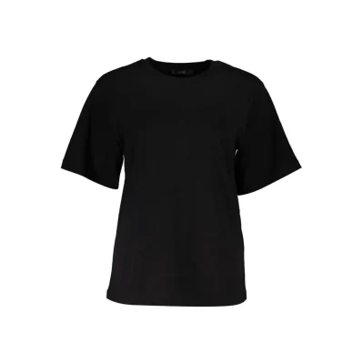 Black Cotton Women Top