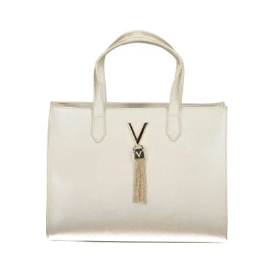 Gray Polyethylene Women Handbag