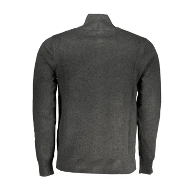 Brown Nylon Men Cardigan