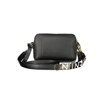 Black Polyethylene Women Handbag