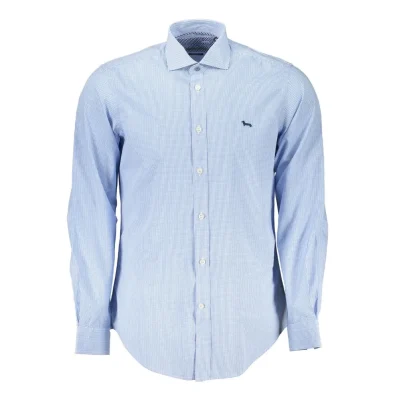 Light Blue Cotton Men Shirt