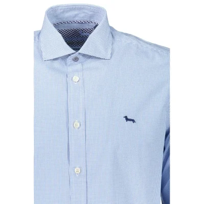 Light Blue Cotton Men Shirt