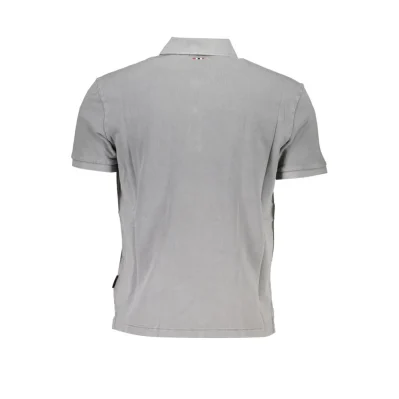 Brown Cotton Men Polo Shirt
