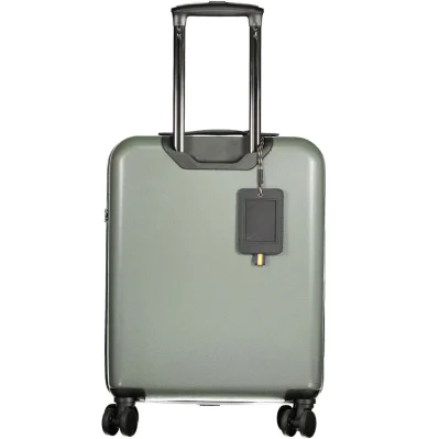 Green Plastic Men's Travel Luggage