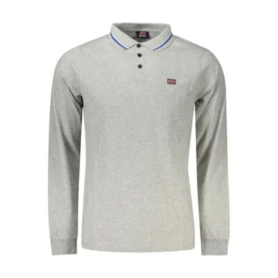 Brown Cotton Men Polo Shirt