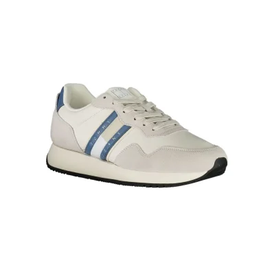 White Leather Men Sneaker
