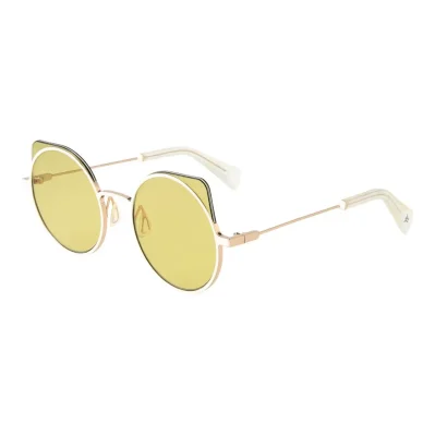 White Unisex Sunglasses
