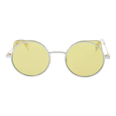 White Unisex Sunglasses