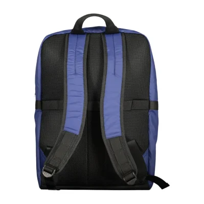 Blue Polyamide Unisex Backpack