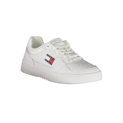 White Leather Mens Sneaker