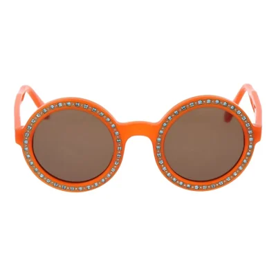 Orange Unisex Sunglasses