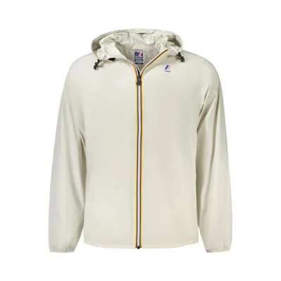 Beige Polyamide Men Jacket