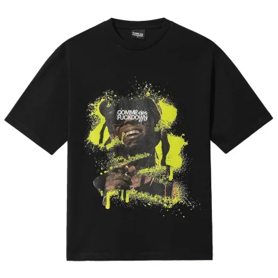 Black Cotton T-Shirt