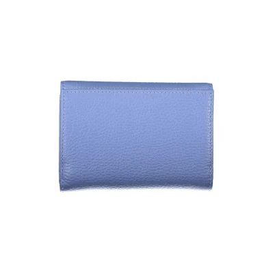 Blue Leather Wallet