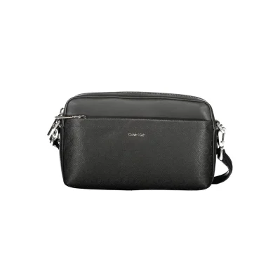 Black Polyester Handbag