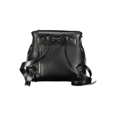 Black Polyethylene Backpack