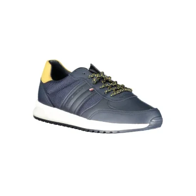 Blue Synthetic Sneaker
