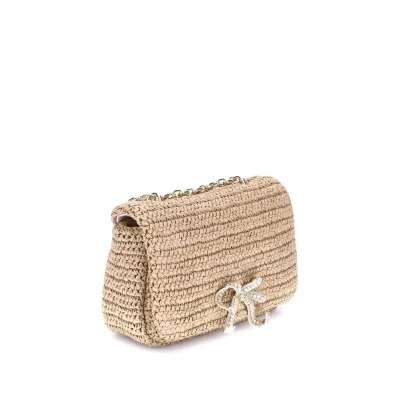 Raffia Shoulder Bag