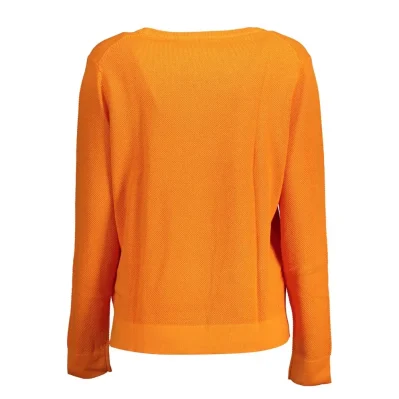 Orange Cotton Sweater