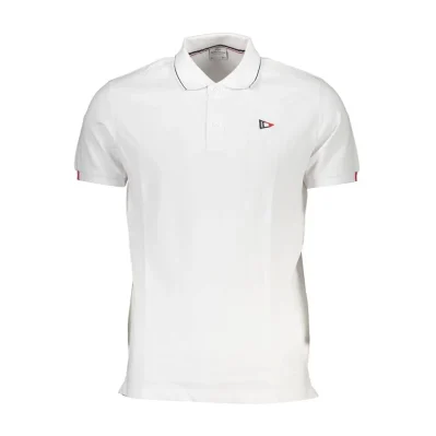White Cotton Polo Shirt