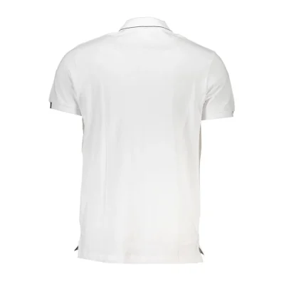 White Cotton Polo Shirt