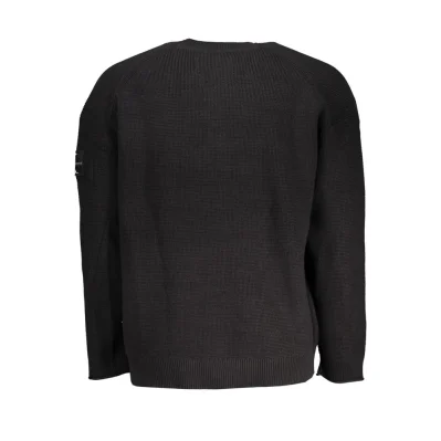 Black Cotton Sweater