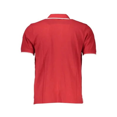 Red Cotton Polo Shirt