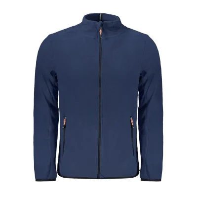 Blue Polyester Sweater