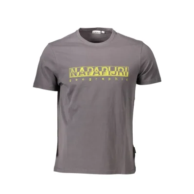 Gray Cotton T-Shirt