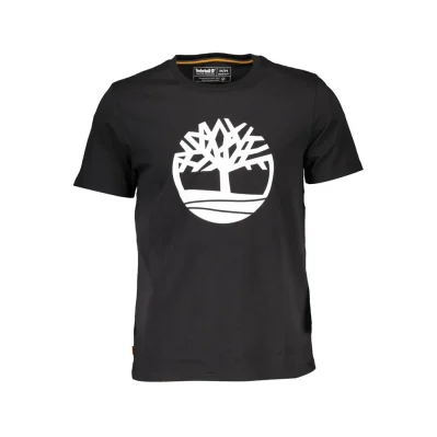 Black Cotton T-Shirt