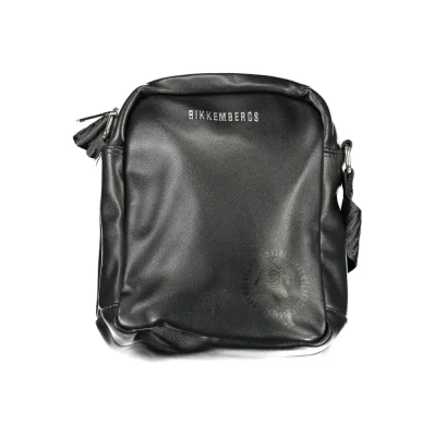 Black Polyethylene Shoulder Bag
