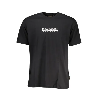 Black Cotton T-Shirt
