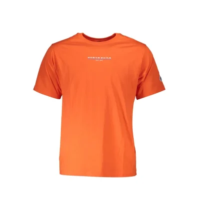 Orange Cotton T-Shirt