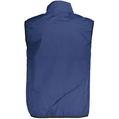 Blue Polyester Jacket