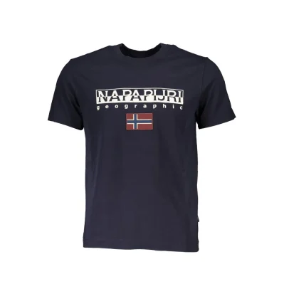 Blue Cotton T-Shirt